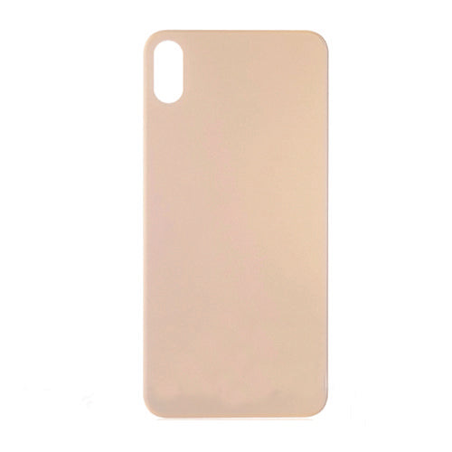 iPhone XS Max Back Glass - Gold (Big Hole)