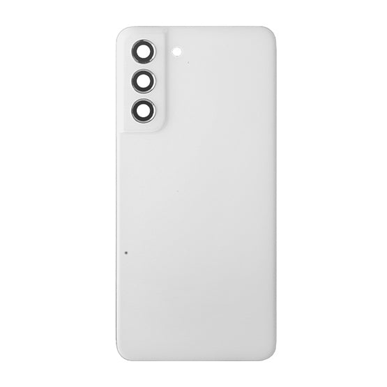 Samsung S21FE Back Glass With Adhesive - Phantom White