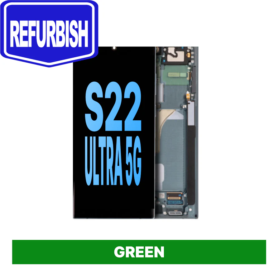 Samsung Galaxy S22 Ultra Refurbished Assembly with Frame - Green