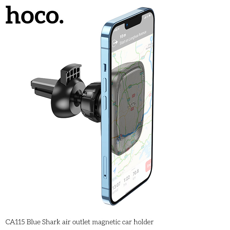 HOCO CA115 Blue Shark air outlet magnetic car holder