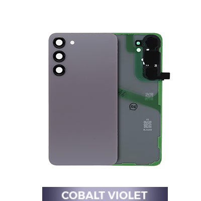 Samsung S24 Plus Back Glass with Adhesive - Cobalt Violet