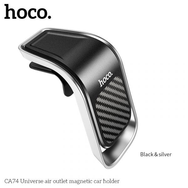 HOCO CA74 Universe Air Outlet Magnetic Car Holder - Black