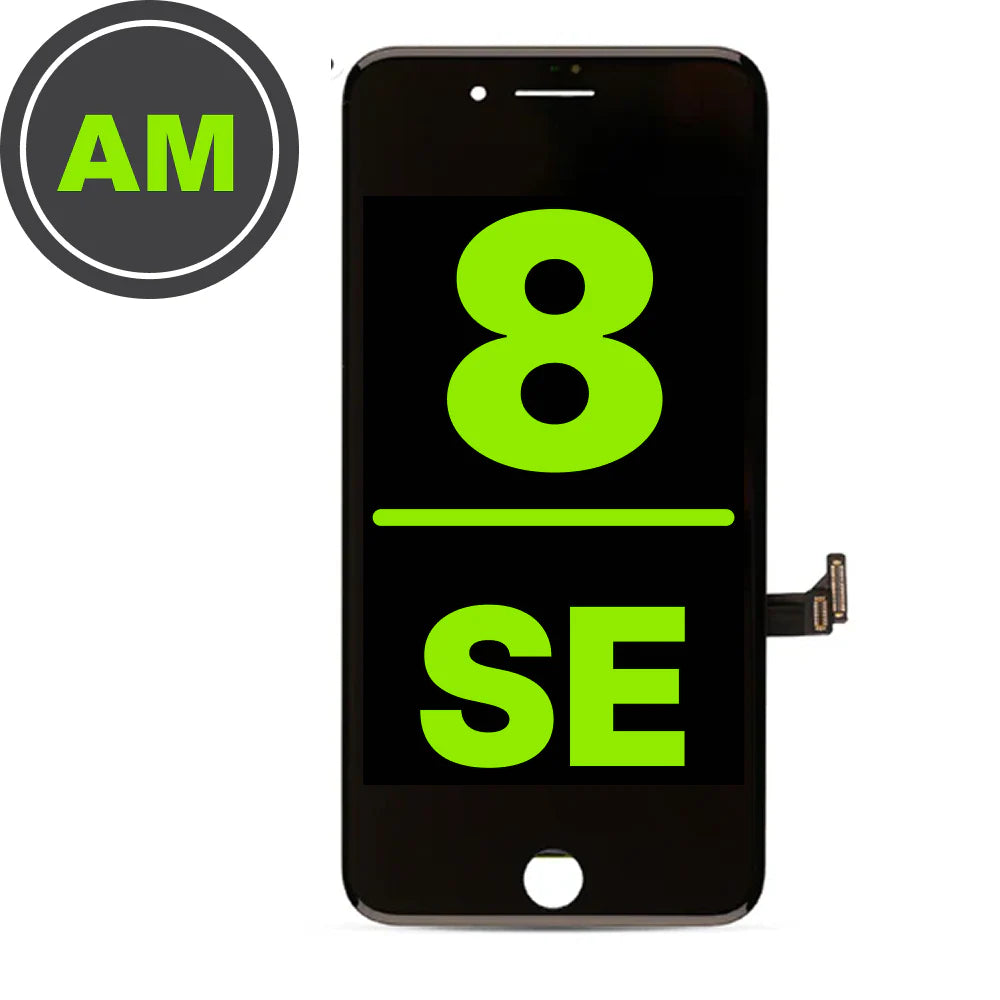 iPhone 8/iPhone SE/iPhone SE 2022 Aftermarket Screen Assembly - Black