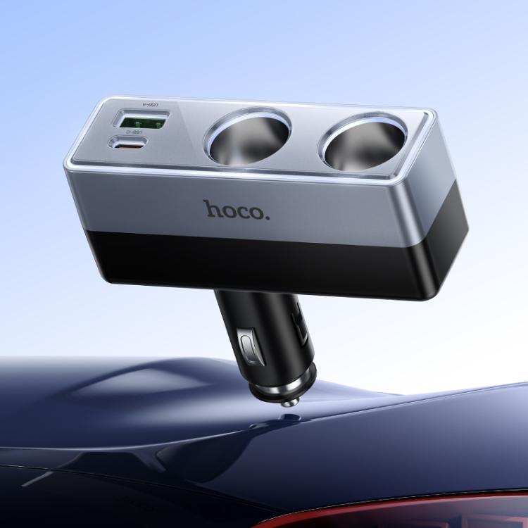 HOCO Z65B Smart dual cigarette lighter(PD48W/1A1C) car charger