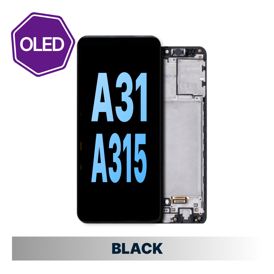 Samsung Galaxy A31 HQ Oled Compatible Amoled Assembly - Black