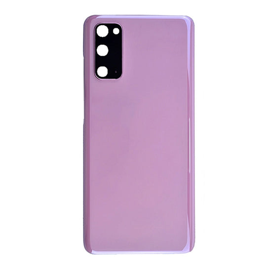 Samsung S20 Back Glass with Adhesive - Cloud Pink