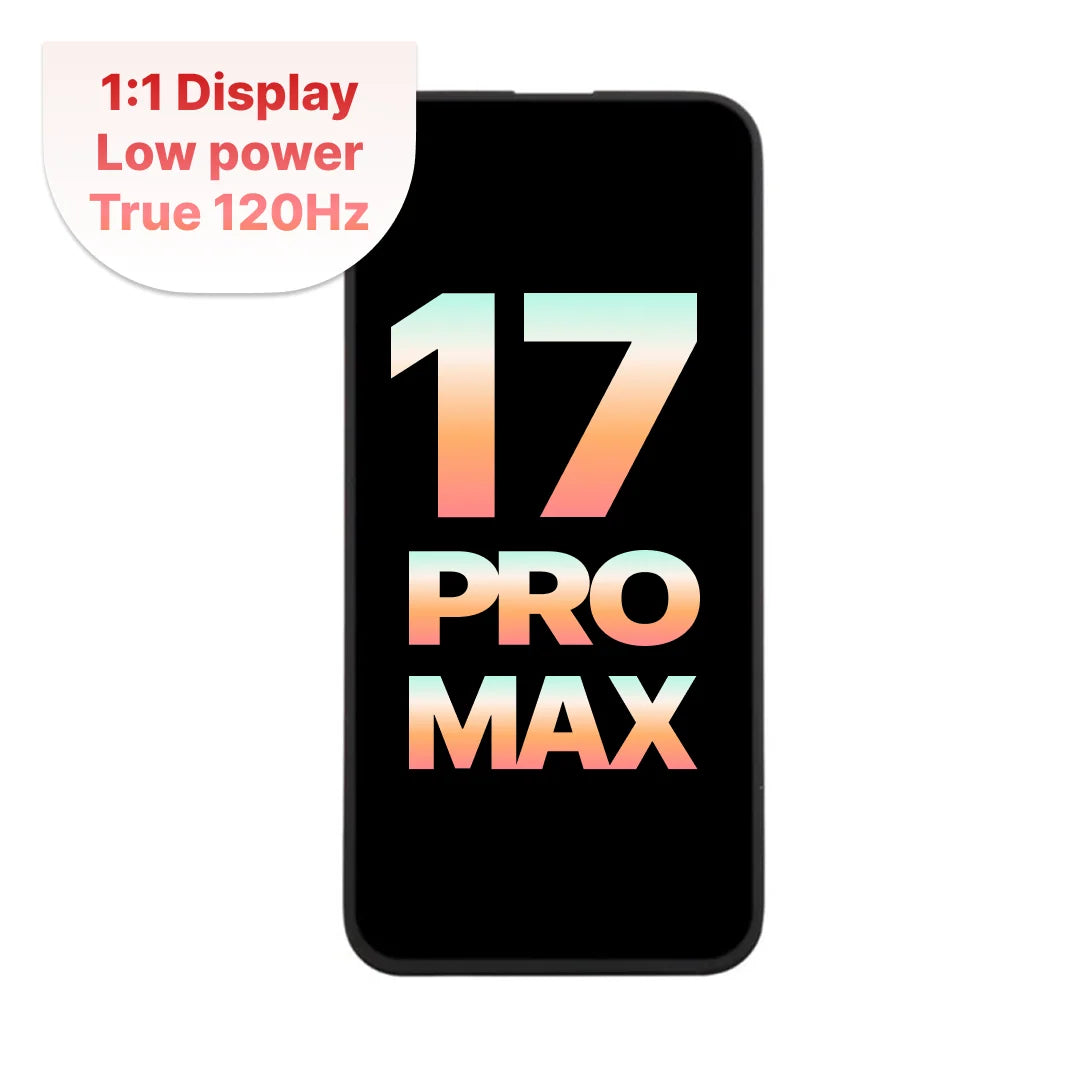 HX iPhone 17 Pro Max Soft Oled Aftermarket Assembly