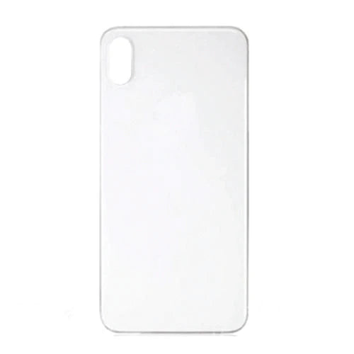 iPhone XS Max Back Glass - White (Big Hole)