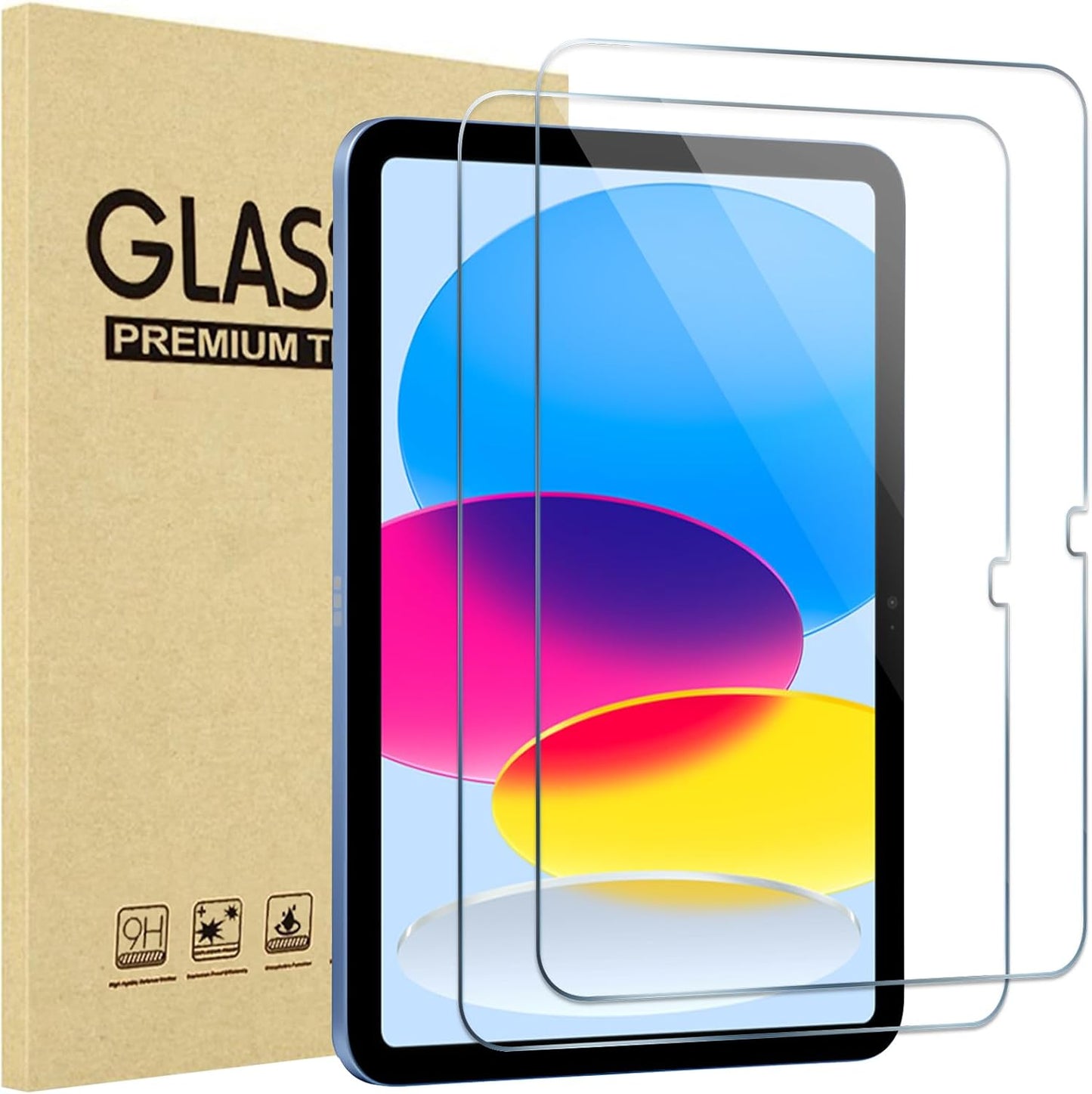 11 inch Tempered Glass for iPad Pro6/11 Inch - 2 Pack