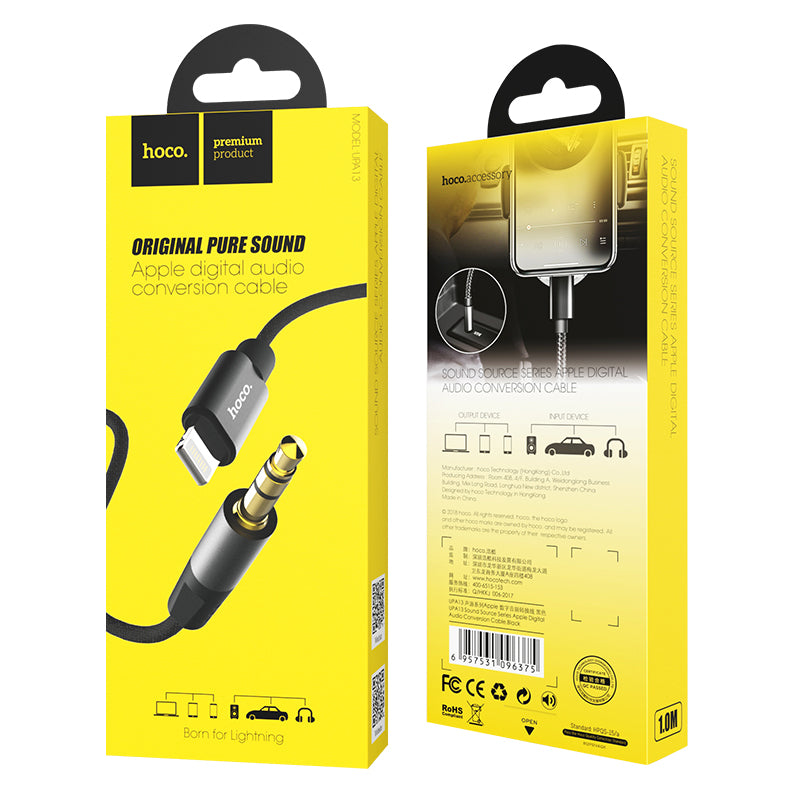 HOCO UPA13 Lightning to Aux 3.5mm Cable
