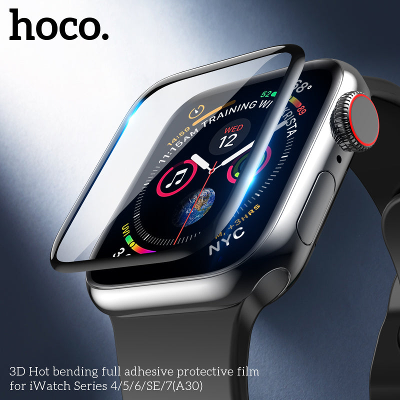 Hoco A30 3D Hot Bending Full Screen Protection Film For iWatch 7 - 41mm