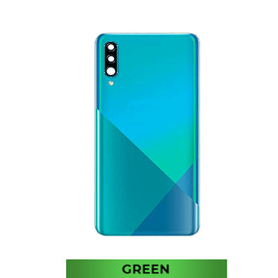 Samsung A30S/A307 Back Glass With Camera Lens And Adhesive - Green