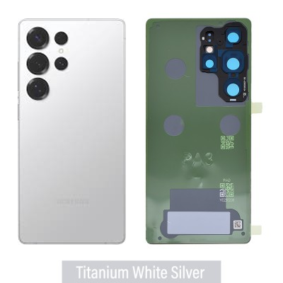 Samsung S25 Ultra Back Glass with Adhesive -Oem- Titanium Jade Green