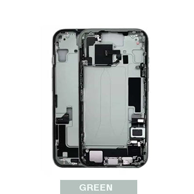 iPhone 15 Plus Oem Mid Frame Housing With Small Parts - Green