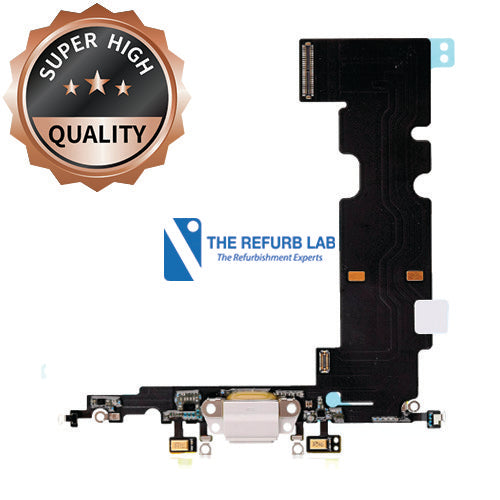 iPhone 8 Plus Charging Port White Pull A(Super High Quality)