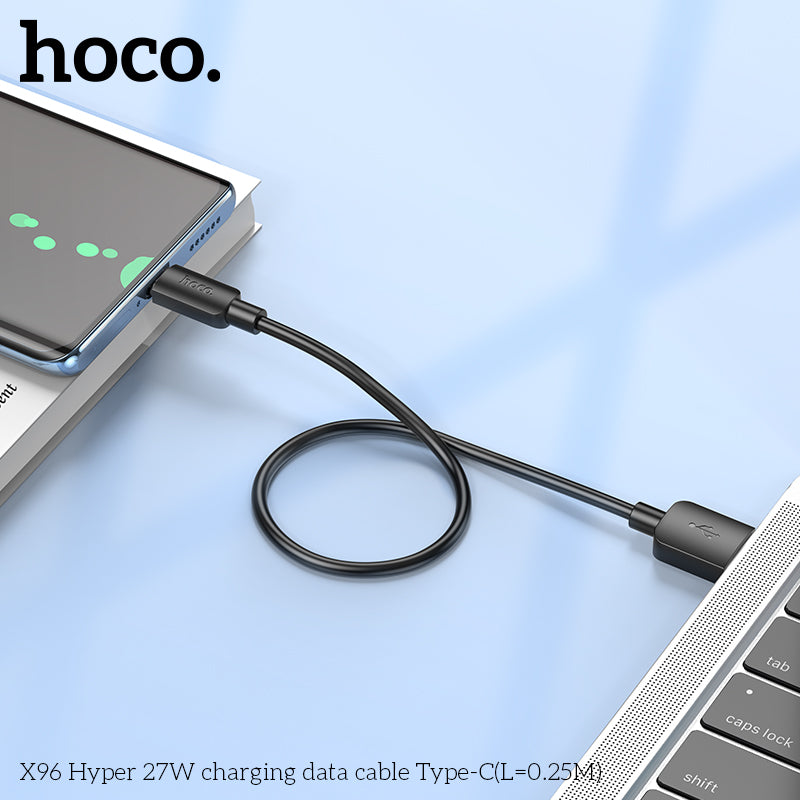 X96 Hyper 27W charging data cable Type-C(L=0.25M)