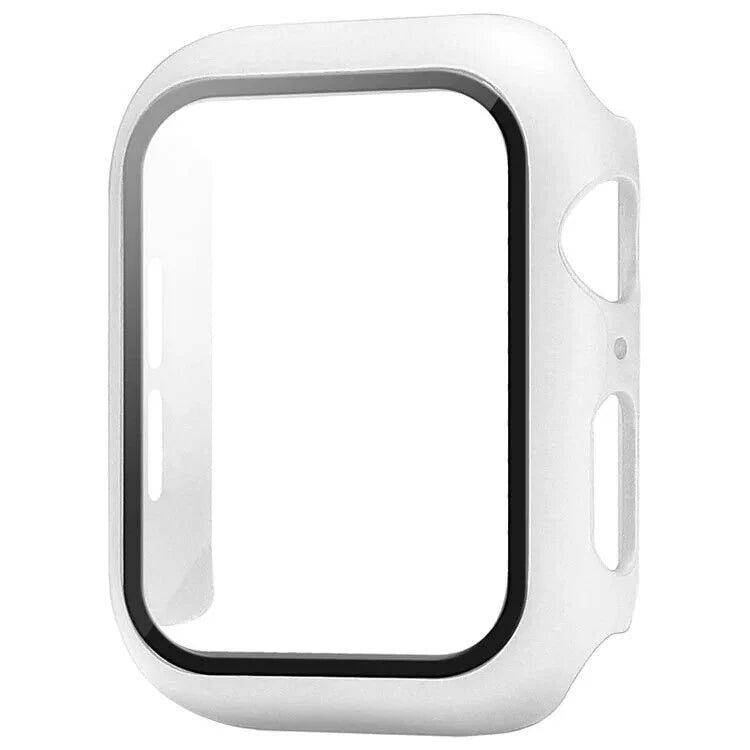 Apple Watch 44mm Cover with Screen Protector - White