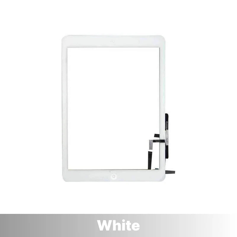 iPad 7/8/9 Touch Digitizer with Home Button Oem - White