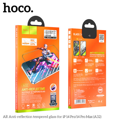 Hoco A32 AR Anti-reflection Tempered Glass Screen Protector For iP14Pro/ 15