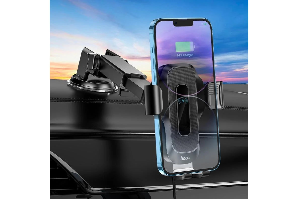HW3 Wise automatic induction wireless fast charging car holder(center console)