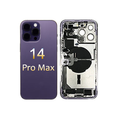 iPhone 14 Pro Max Back Housing With Small Parts - Purple