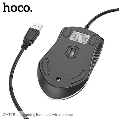 GM19 Enjoy gaming luminous wired mouse