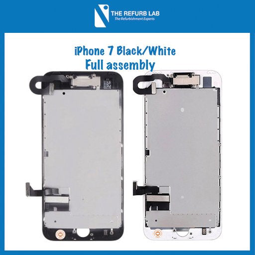 iPhone 7 Full Assembly Replacement Aftermarket Screen - White