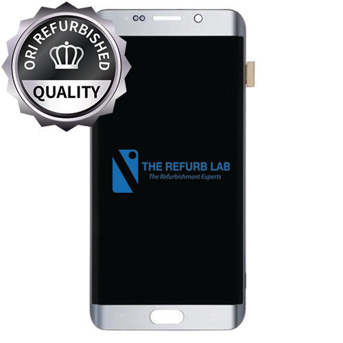 Samsung Galaxy S6 Edge Plus G928F Compatible Amoled Assembly - Refurbished - White