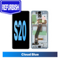 Samsung Galaxy S20 Refurbished Assembly with Frame - Blue