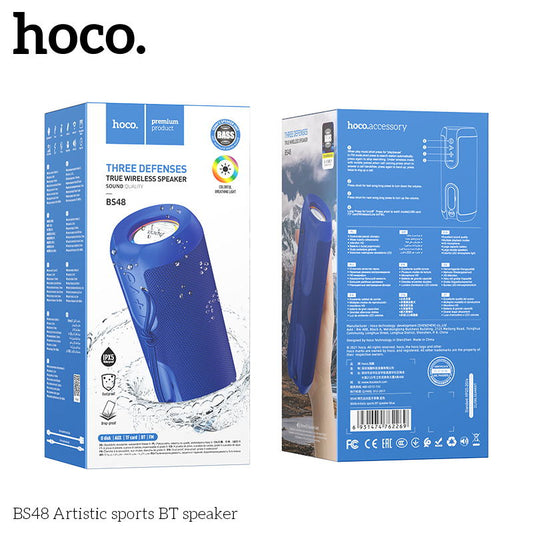 BS48 Artistic sports BT speaker - Blue