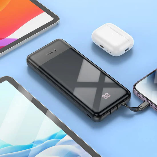 Hoco J114 Fast Charging Powerbank  (10000mAh) -Black