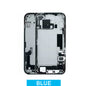 iPhone 15 Plus Oem Mid Frame Housing With Small Parts - Blue