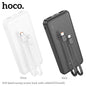 Hoco J118 Speed energy power bank with cable(10000mAh) - Black