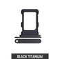 Single SIM Card Tray for iPhone 16 Pro/16 Pro Max-Black Titanium