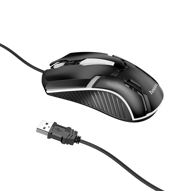 HOCO GM11 Terrific glowing gaming keyboard and mouse set