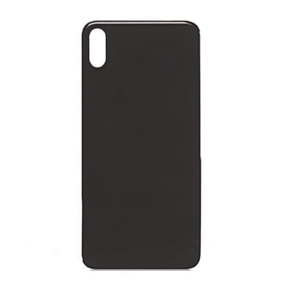 iPhone XS Max Back Glass - Black (Big Hole)