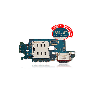 Samsung Galaxy S24 S921B (International Version) Charging Port Board With Sim Card Reader-Oem