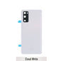 Samsung Galaxy S20FE 5G Back Glass with Adhesive - White