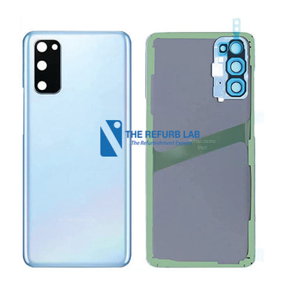 Samsung Galaxy S20 Back Glass with Adhesive - Cloud Blue