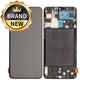 Samsung Galaxy A70/A705 Service Pack Screen with Frame - Black