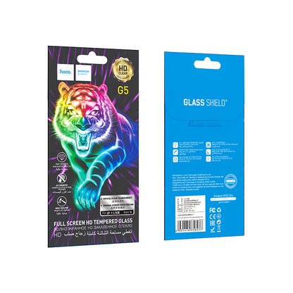 HOCO G5 Full Silk Screen HD Tempered Glass For iP12 Pro - 10 Pack