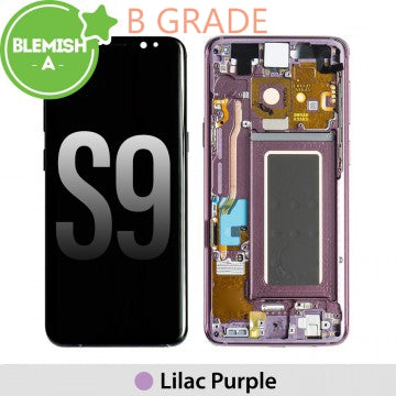 Samsung Galaxy S9 Screen with Frame Refurbished  B-Grade - Purple