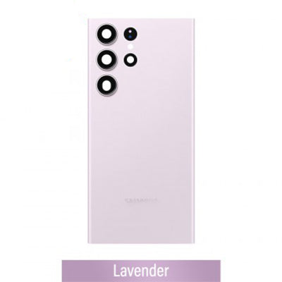 Samsung S23 Ultra Back Glass with Adhesive - Lavender