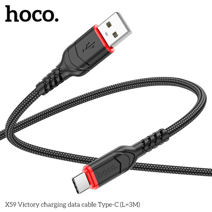 X59 Victory charging data cable Type-C(L=3M)