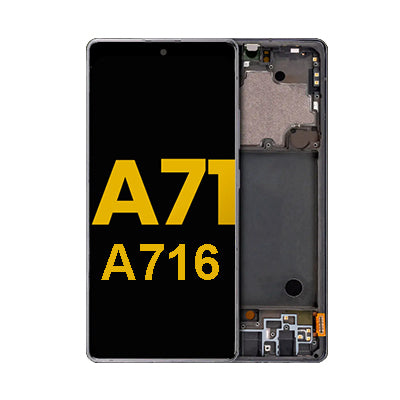 Samsung Galaxy A71 5G/A716B HQ Oled Compatible Amoled Assembly - Prism Cube Black