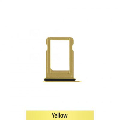 SIM Card Tray for iPhone XR-OEM-Yellow