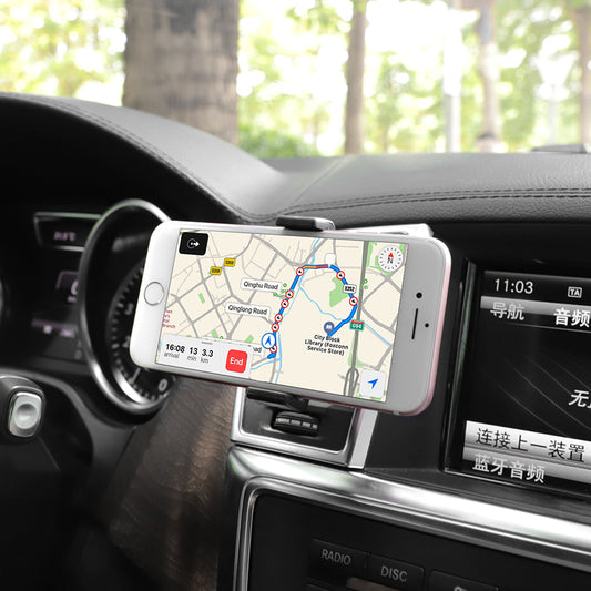 CA38 Platinum sharp air outlet in-car holder