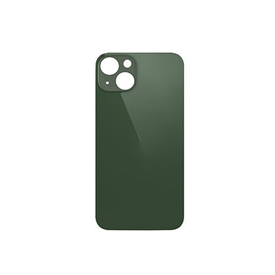 iPhone 13 OEM Compatible Back Glass with Logo - Green (Big Hole)