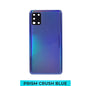 Samsung  A31/A315 Back Glass With Camera Lens And Adhesive - Prism Crush Blue