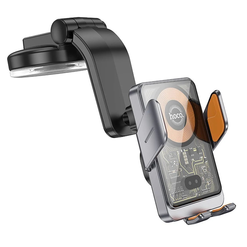 HW8 Transparent Discovery Edition wireless fast charging car holder(center console)